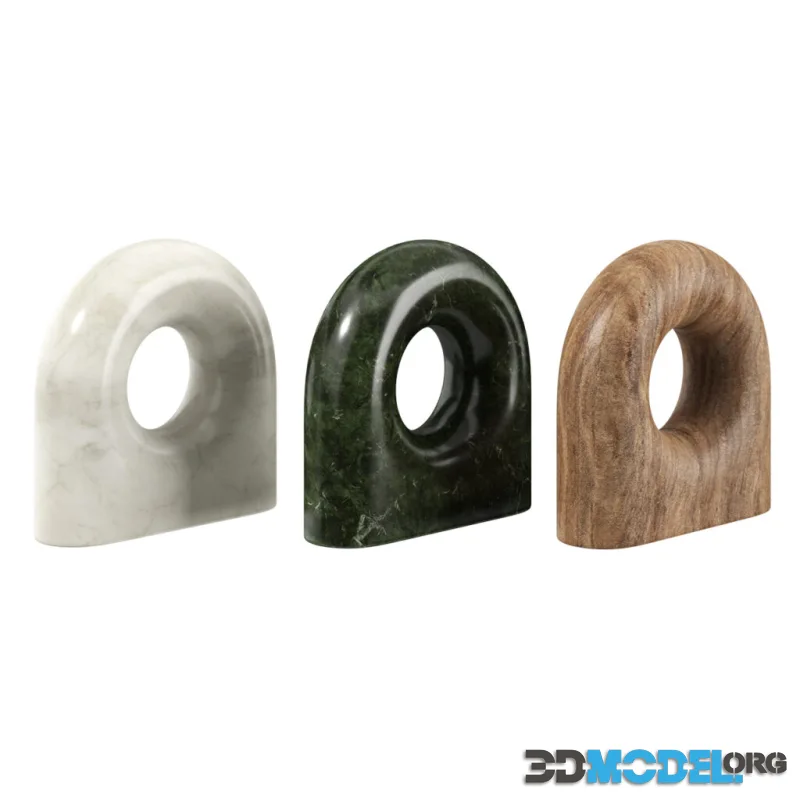 Tore Bookends Doorstop by Ligne Roset