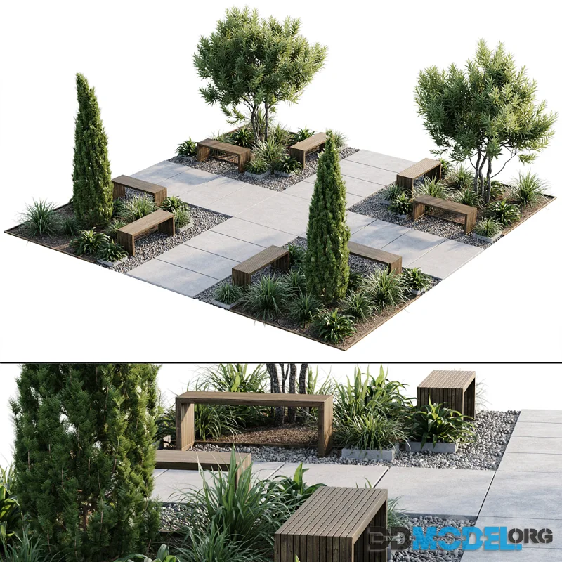Town Square and Outdoor Plants 5