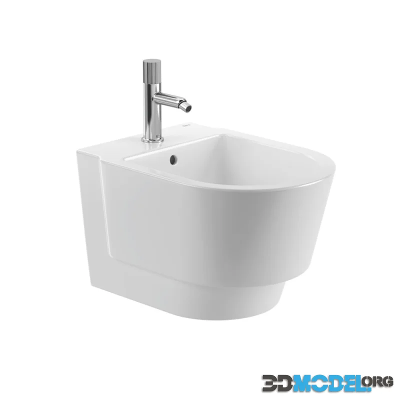 Tura Bidet Wall-hung by Roca