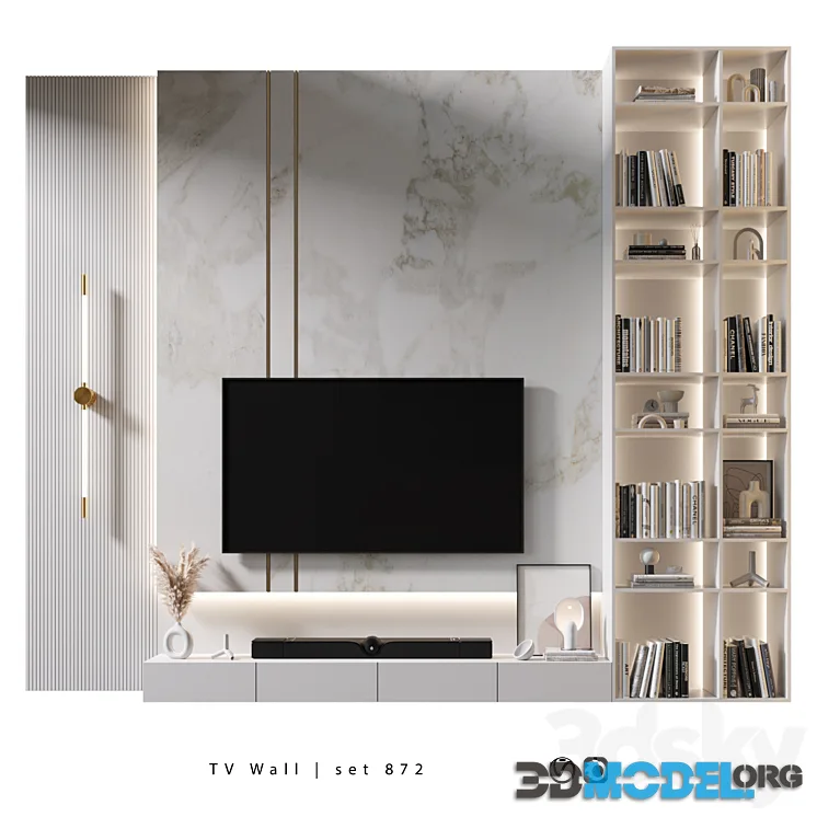 TV Wall set 872