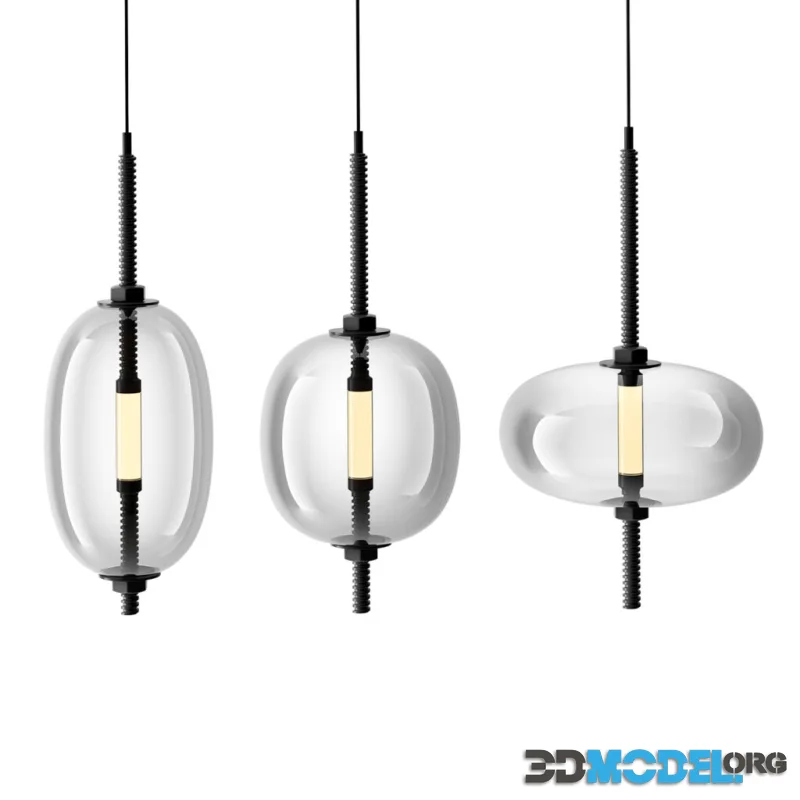 Under Pressure Pendant Lamp by Brokis