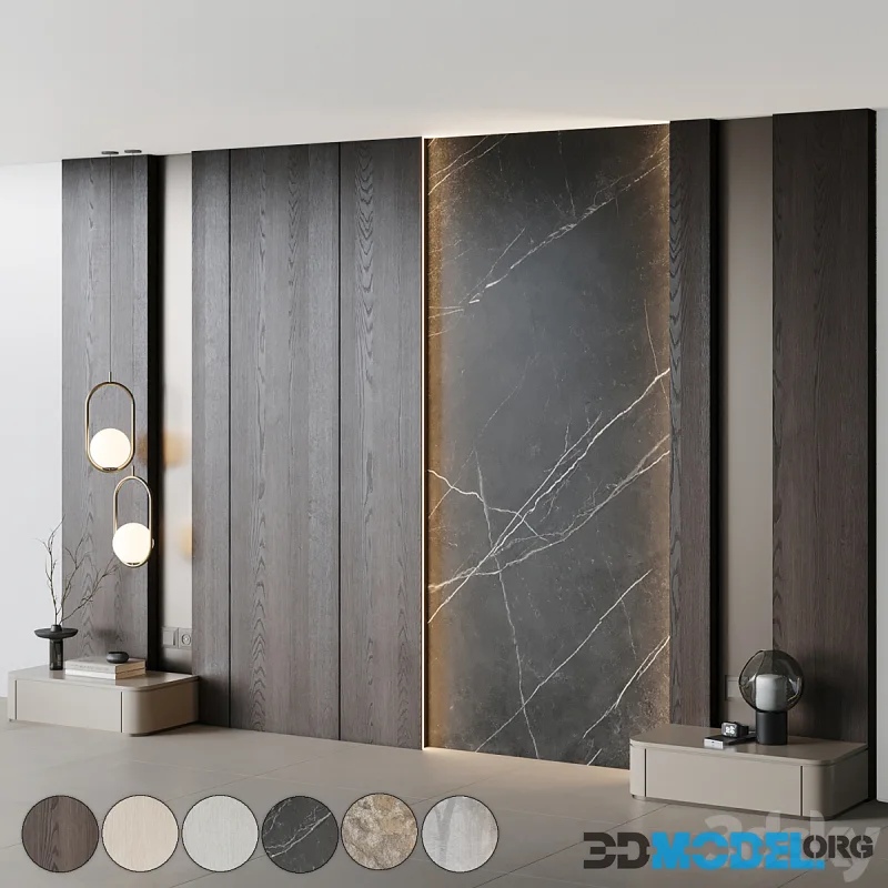 Wall panel 03 and decor