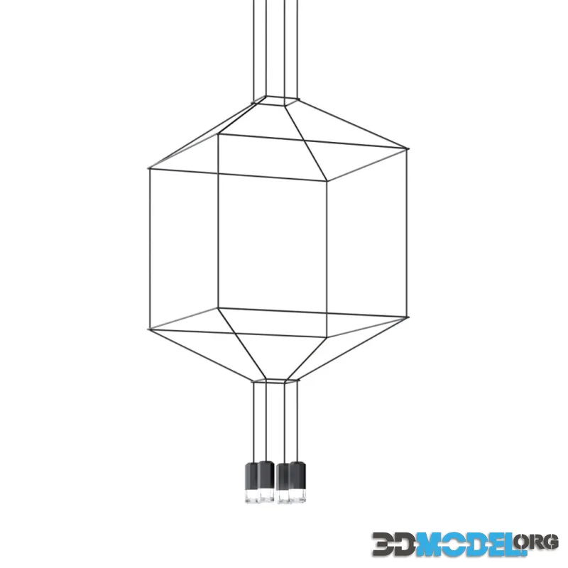 Wireflow 311 3D Lamp by Vibia