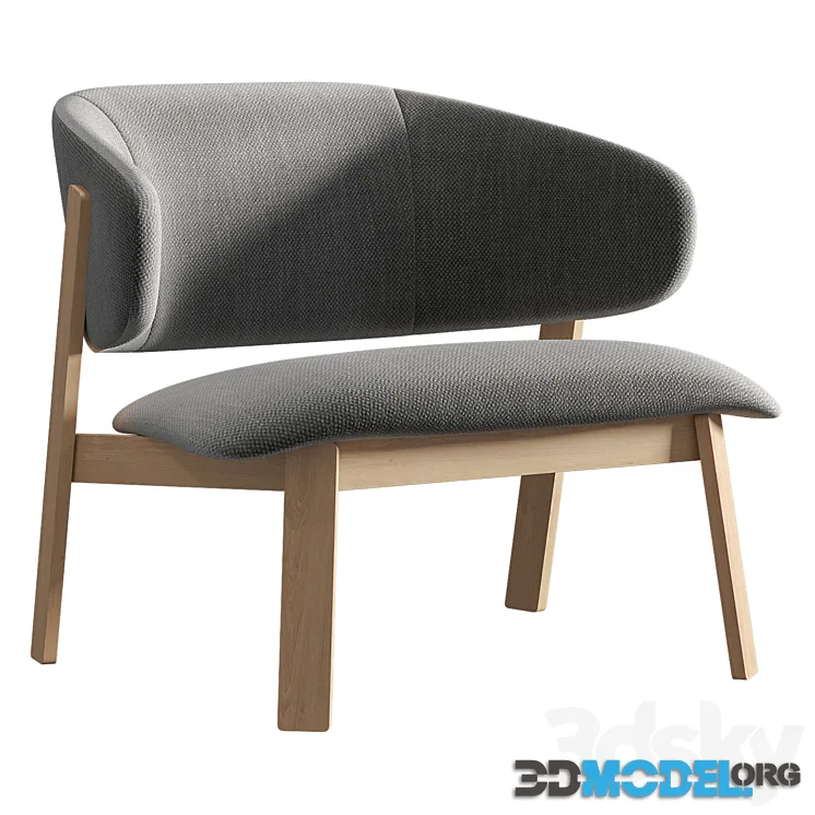 Wolfgang Armchair 70 by Luca Nichetto