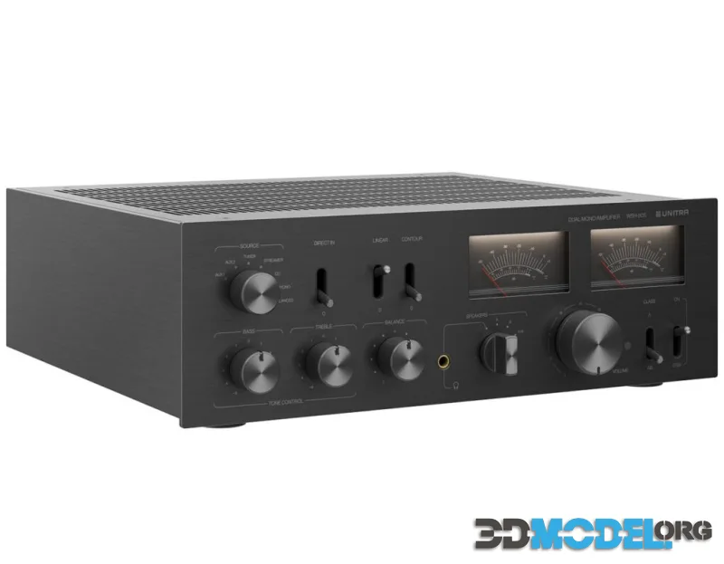 WSH 805 Integrated Stereo Amplifier Black by Unitra