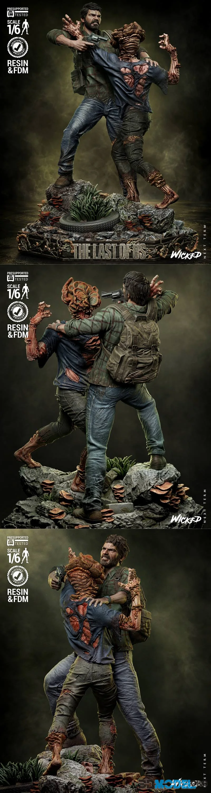 Wicked - Joel Sculpture – Printable