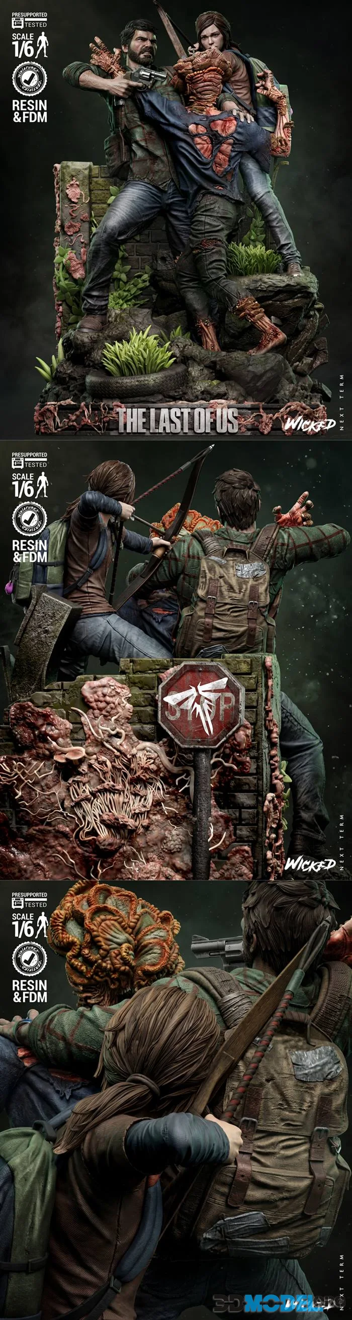 Wicked - The Last of US Diorama – Printable