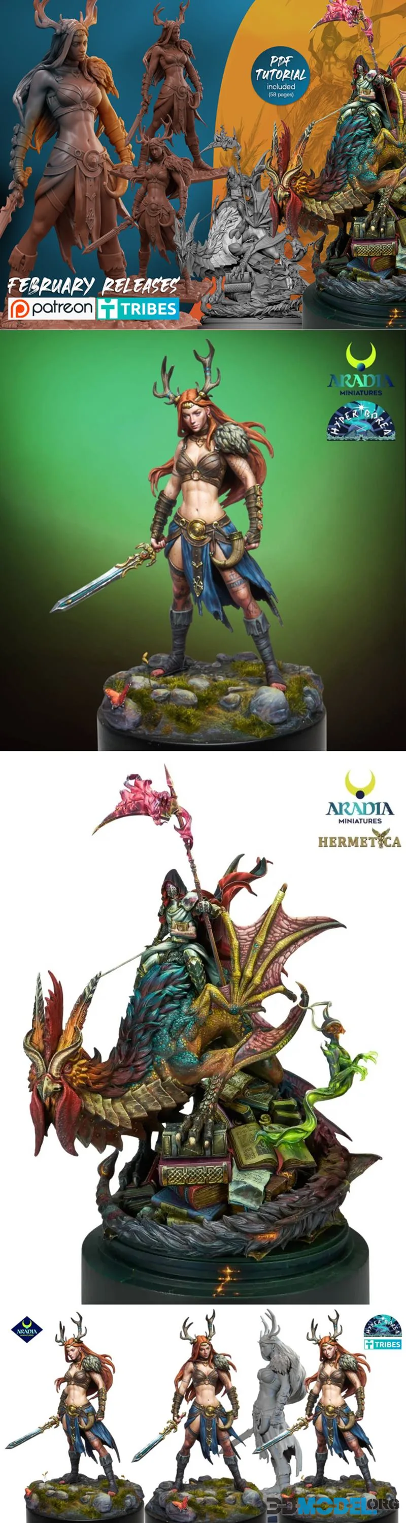 Aradia Miniatures February 2026 – Printable