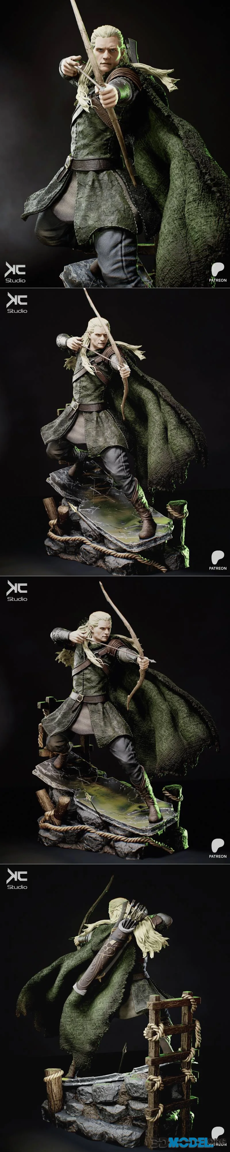 KcStudio - Legolas – Printable