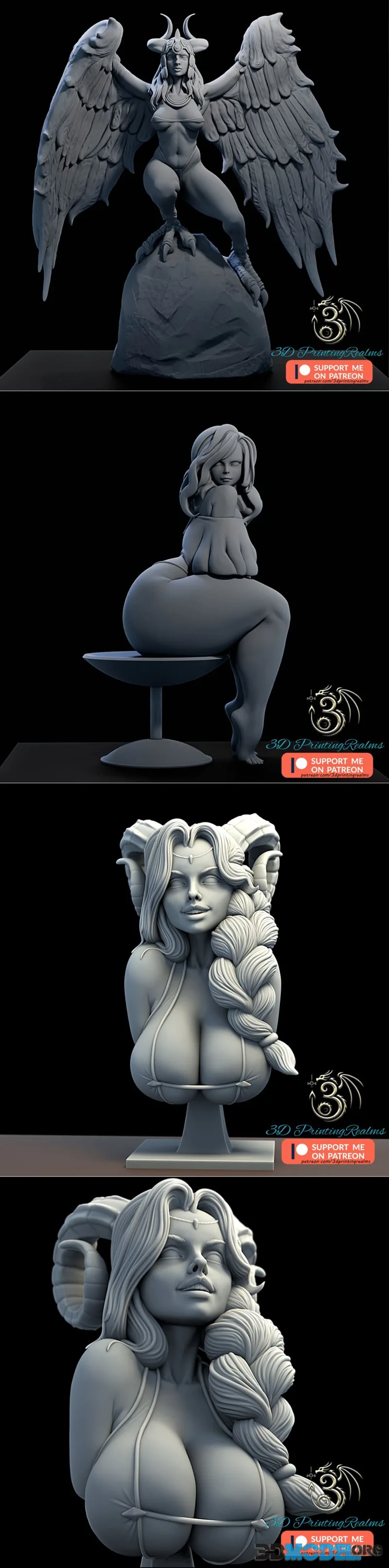 3D Printing realms March 2026 – Printable