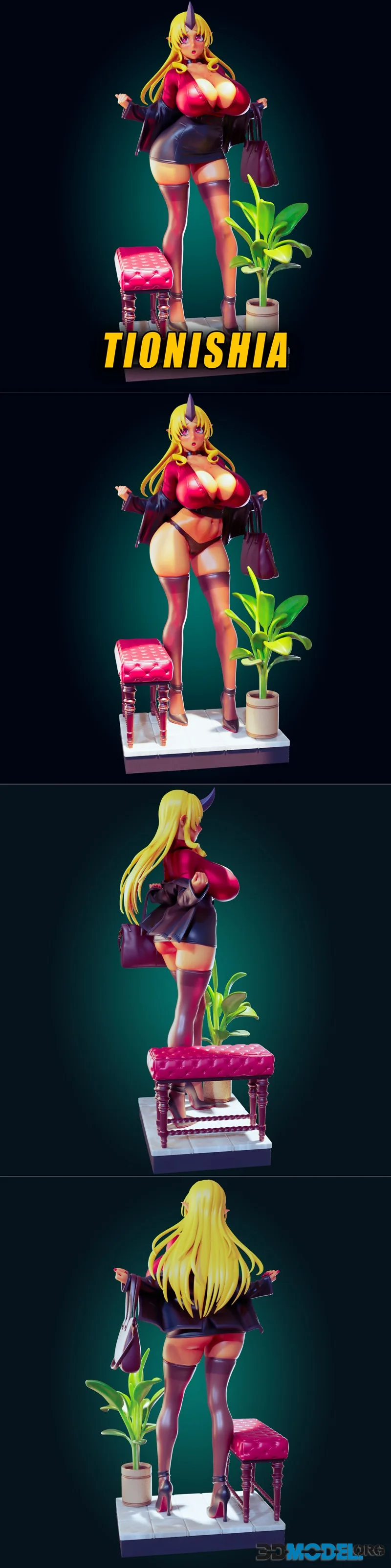 Officer Rhu - Tionishia Tall Office Lady – Printable