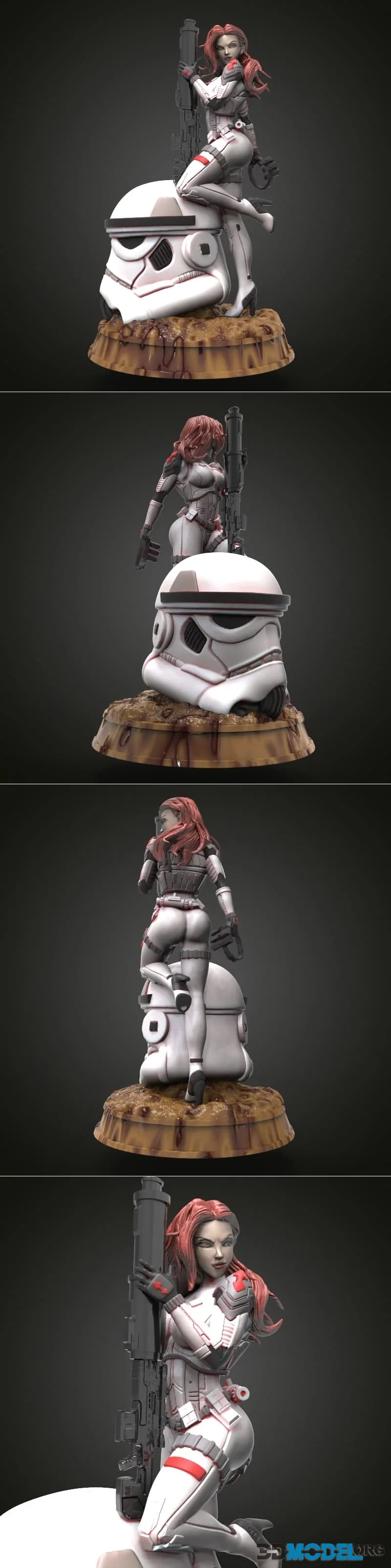 Star Wars - Pin-Up - Stormtrooper RW-342 – Printable