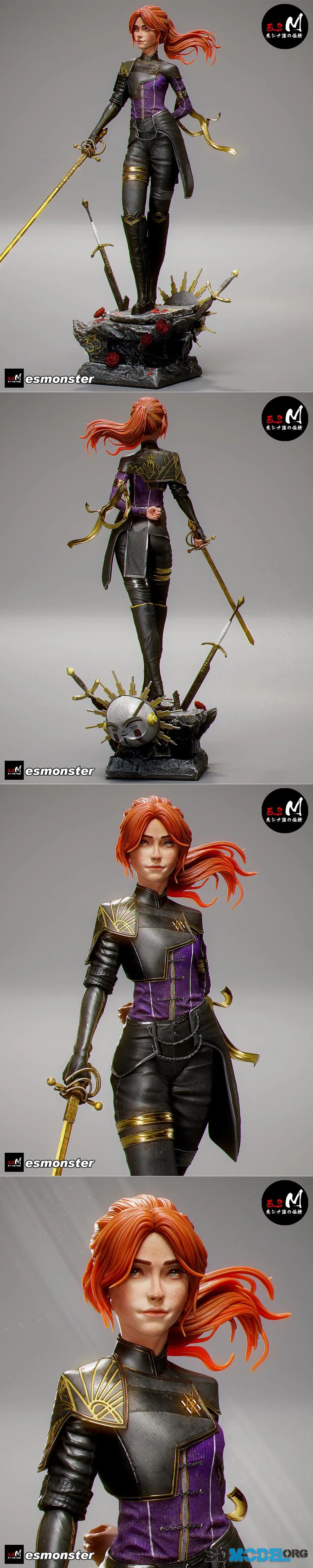 E.S Monster - Maelle – Printable