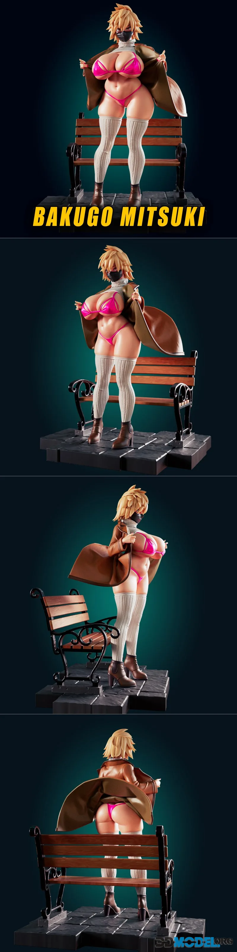 Officer Rhu - Bakugo Mitsuki Ultra Thick Mommy – Printable