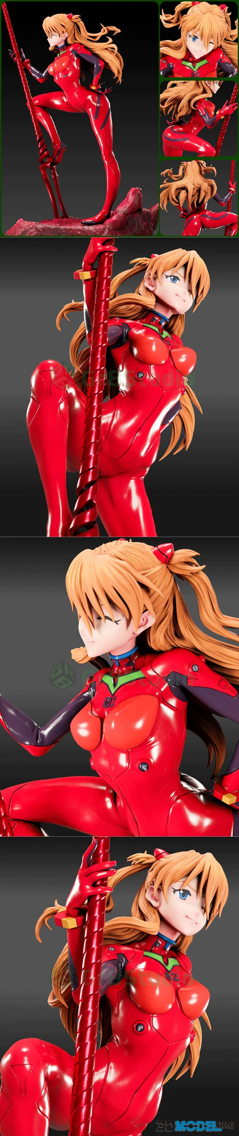 Gr8Tech - Evangelion - Asuka Langley – Printable