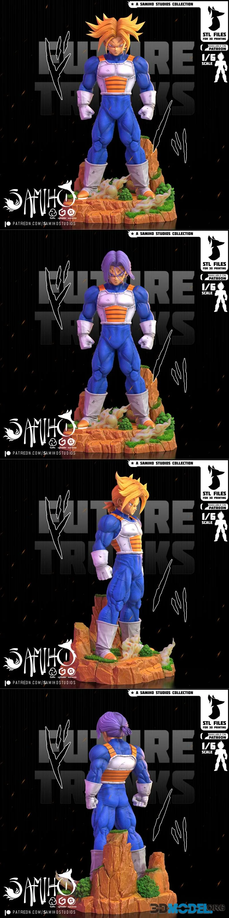 Samiho Studios - Future Trunks - Dragon Ball – Printable