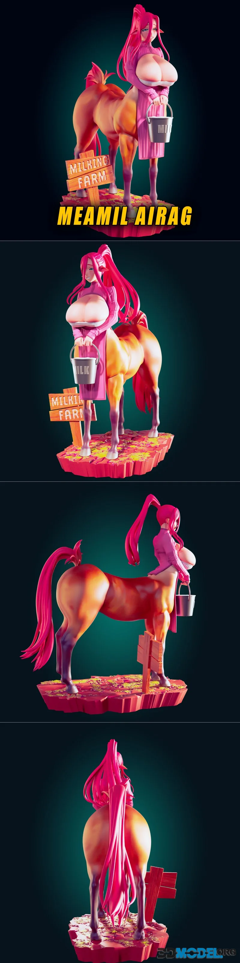 Officer Rhu - Meamil Airag Centaur – Printable