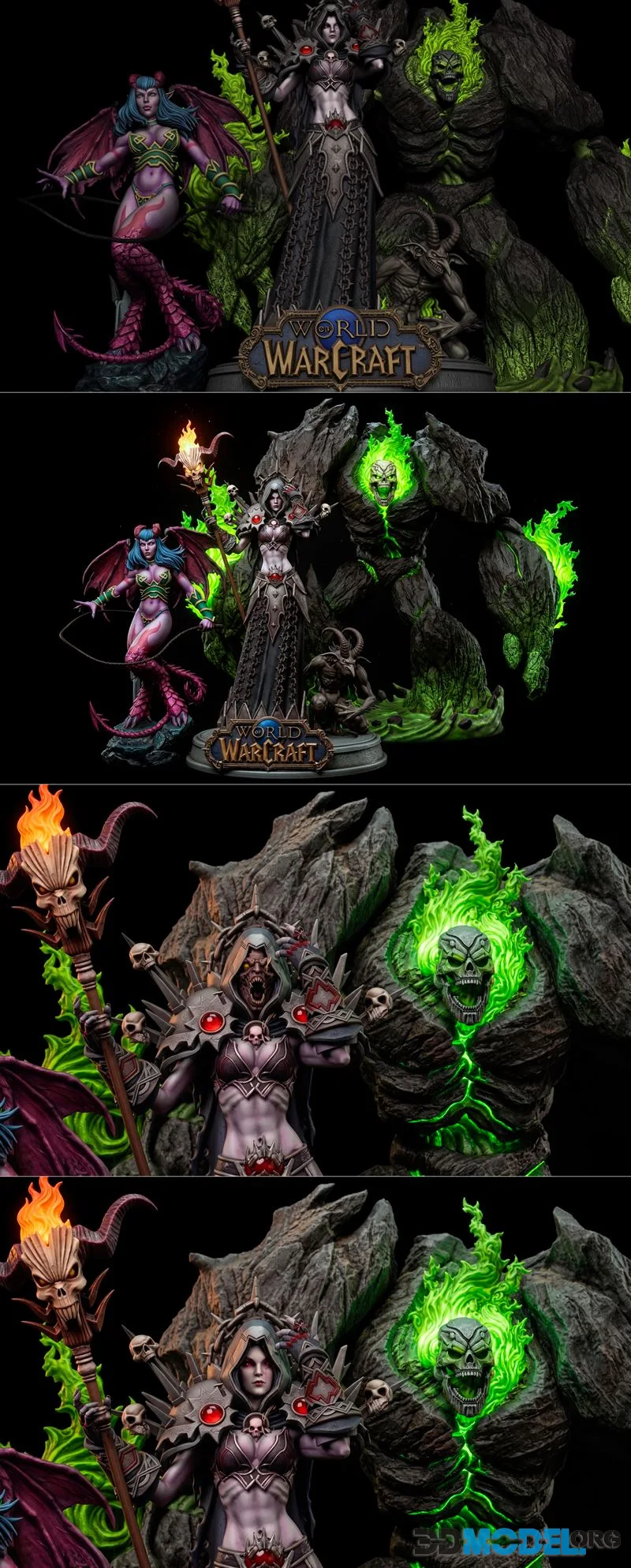 Black Owl Customs - Warlock - Warcraft – Printable