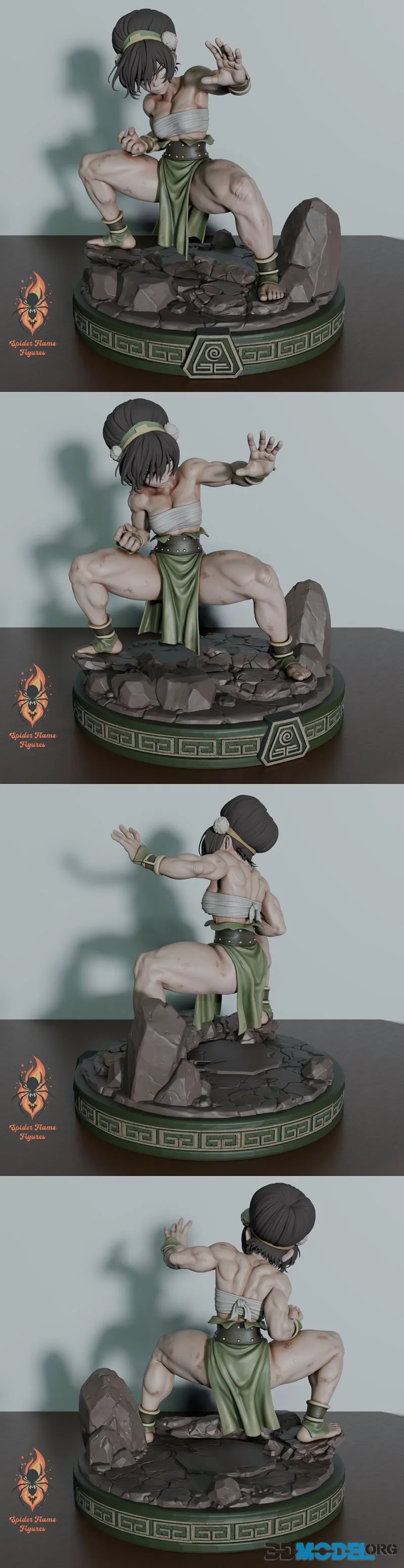 Toph Beifong - Avatar - The Last Airbender Fan Art – Printable