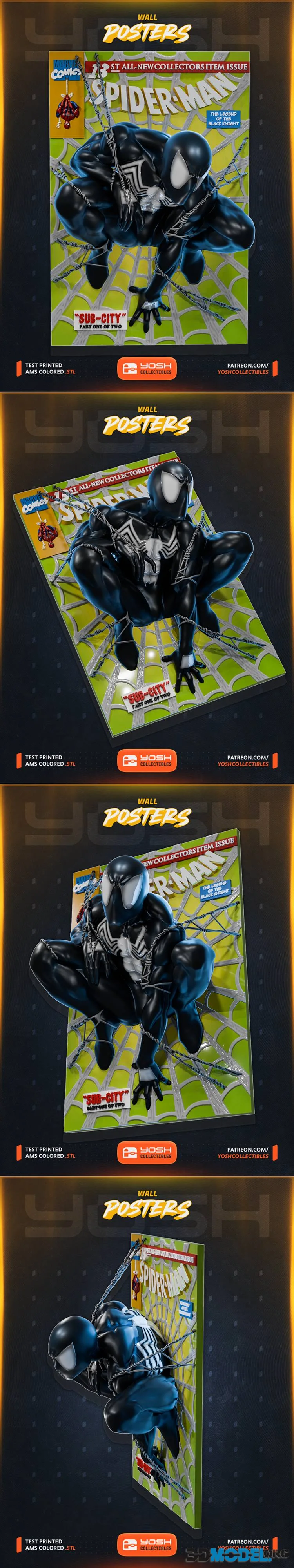 Yosh Studios - Venom Spiderman Poster – Printable