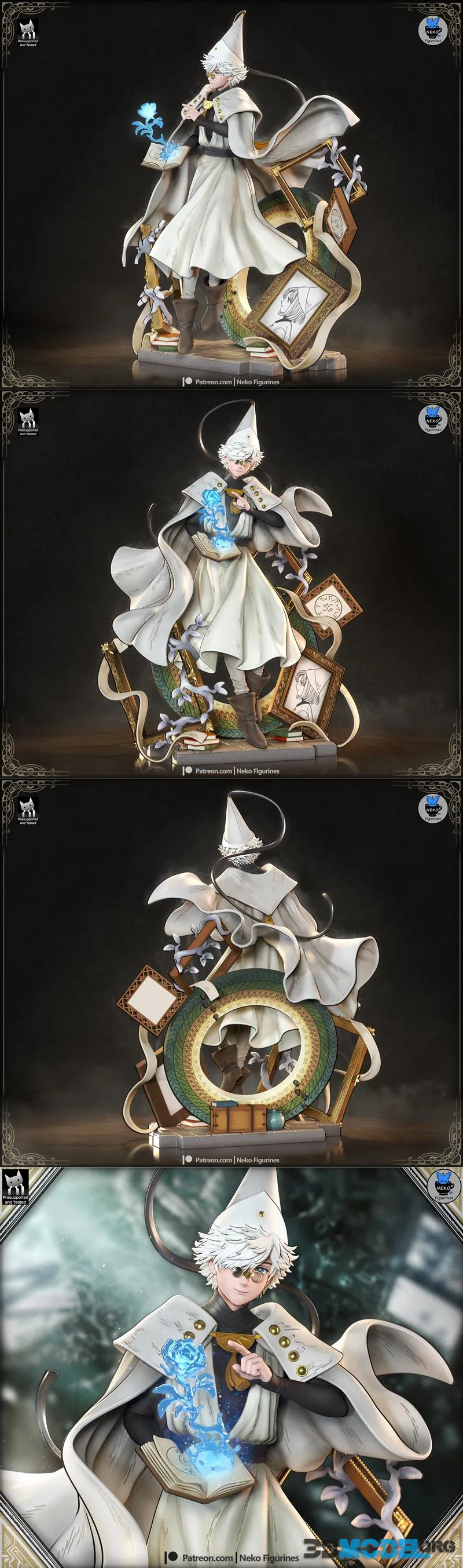 Neko Figurines - Qifrey - Witch Hat Atelier Anime Figure – Printable