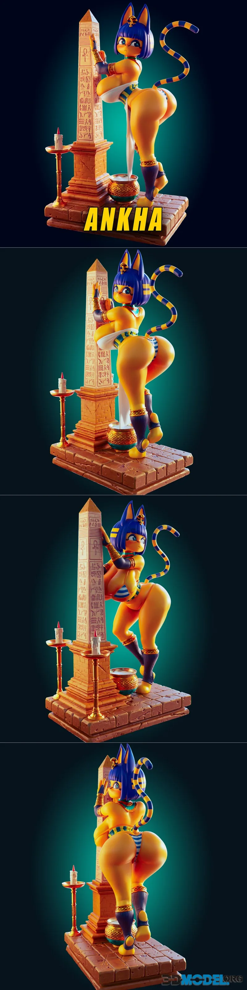 Officer Rhu - Ankha Super Chubby – Printable
