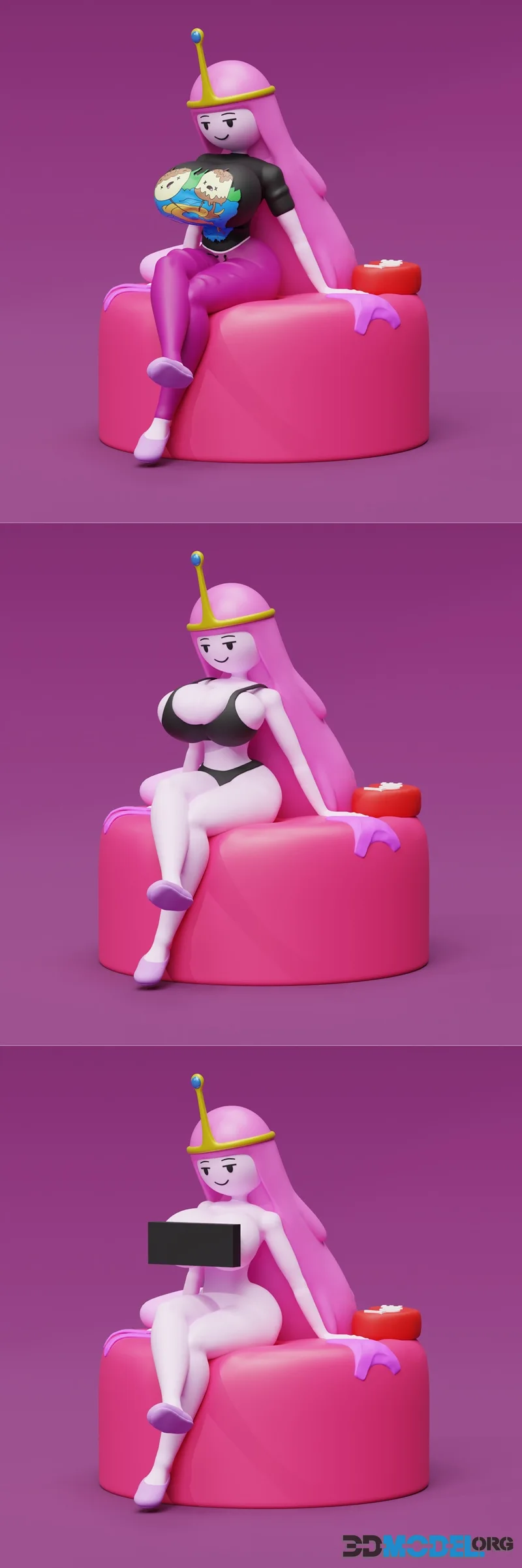 Princess Bubblegum Pajamas - Adventure Time – Printable
