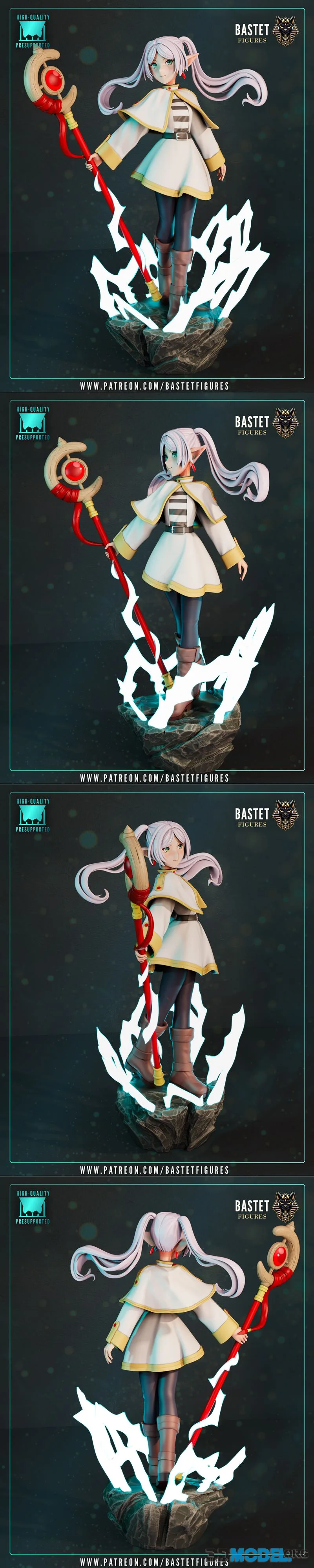Bastet Figures - Frieren – Printable