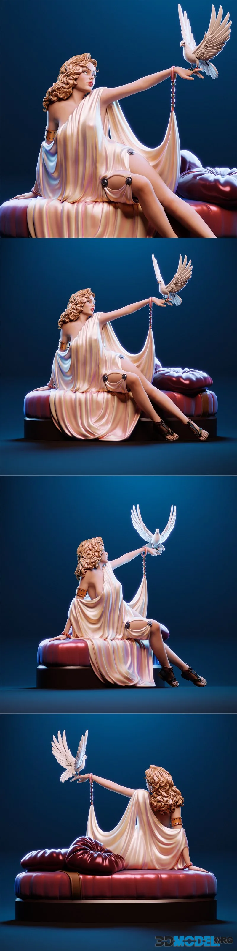CA3D Studios - Aphrodite Pinup – Printable