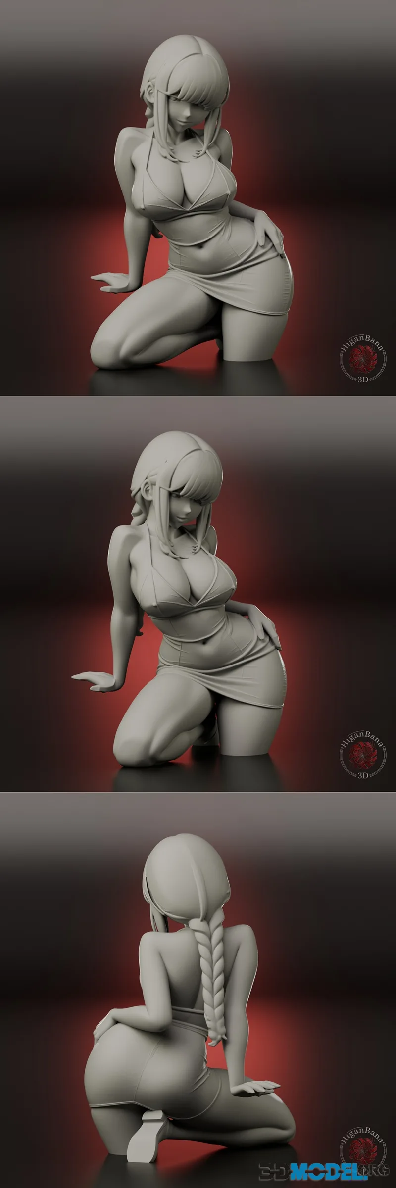 Higanbana3D - Makima Dress (Chainsaw Man) – Printable