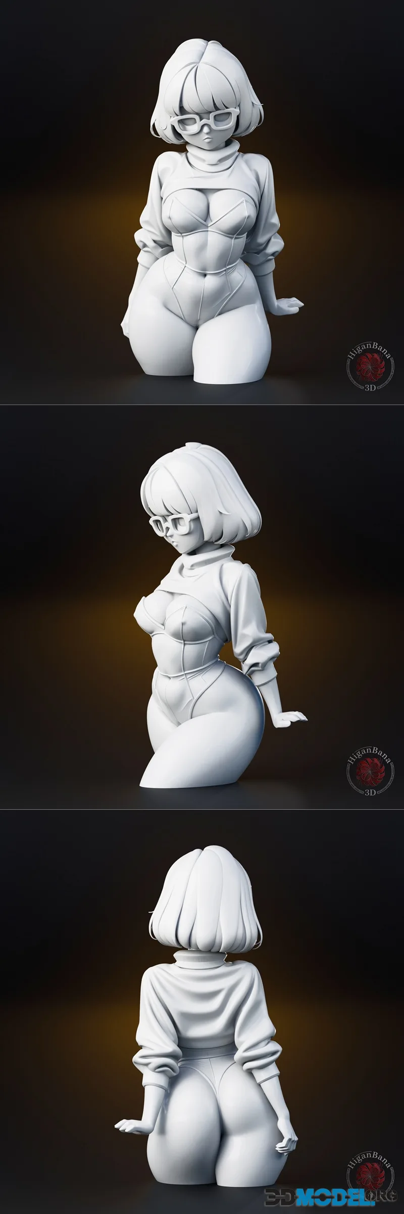 Higanbana3D - Velma (Scooby-Doo) – Printable