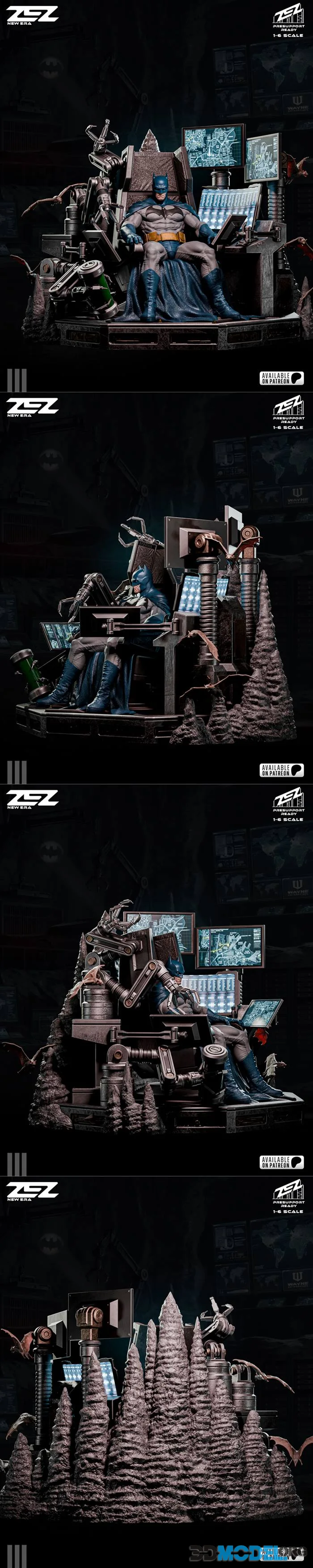 ZEZ Studios - Batman Throne – Printable