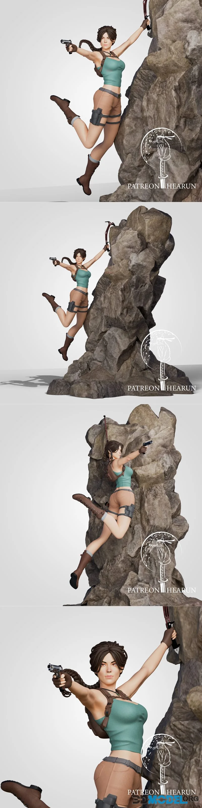 Hearun - Lara Croft Tomb Raider Ready – Printable