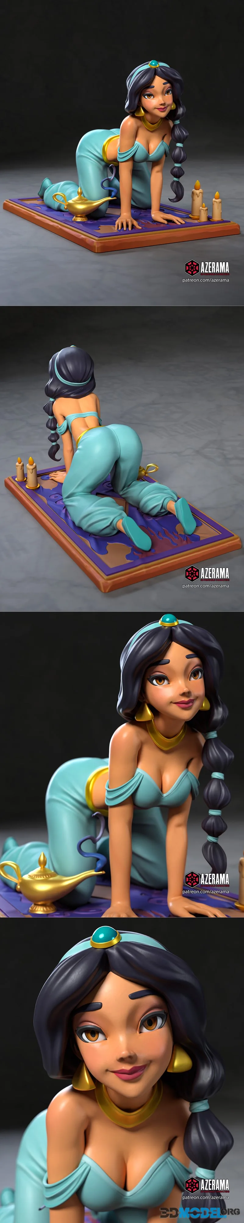 Azerama - Jasmine - Aladdin – Printable