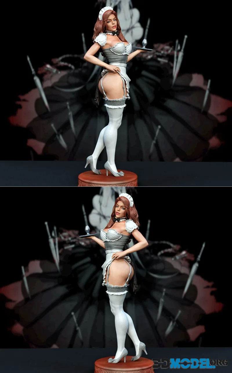 Exclusive - Maid Woman – Printable
