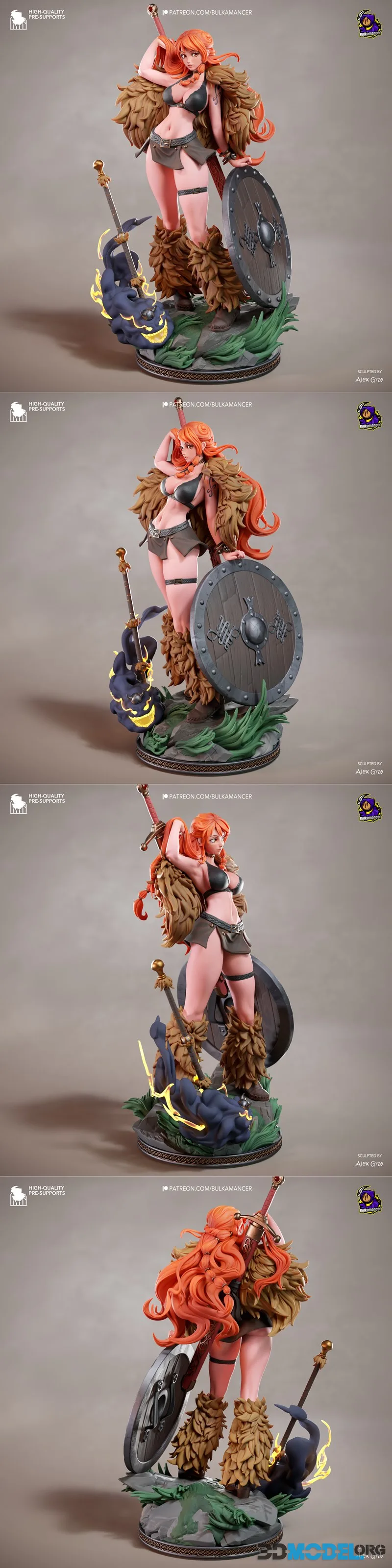 Bulkamancer Sculpts - Nami (One Piece) – Printable