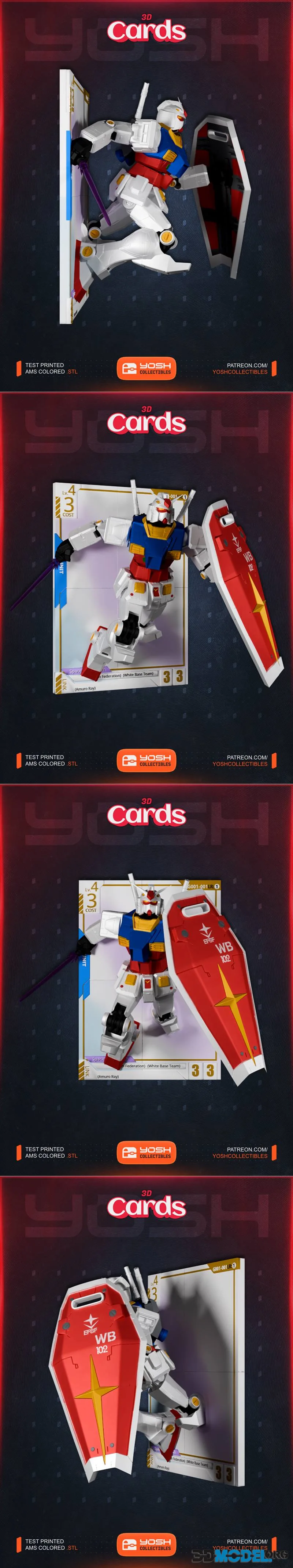 Yosh Studios - Gundam Card – Printable