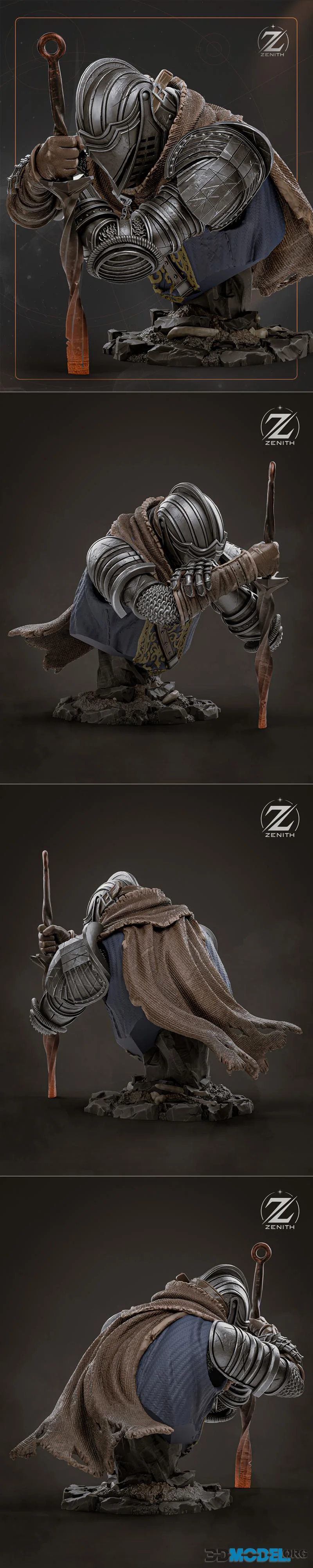 Zenith Studios - Dark Souls Bust – Printable