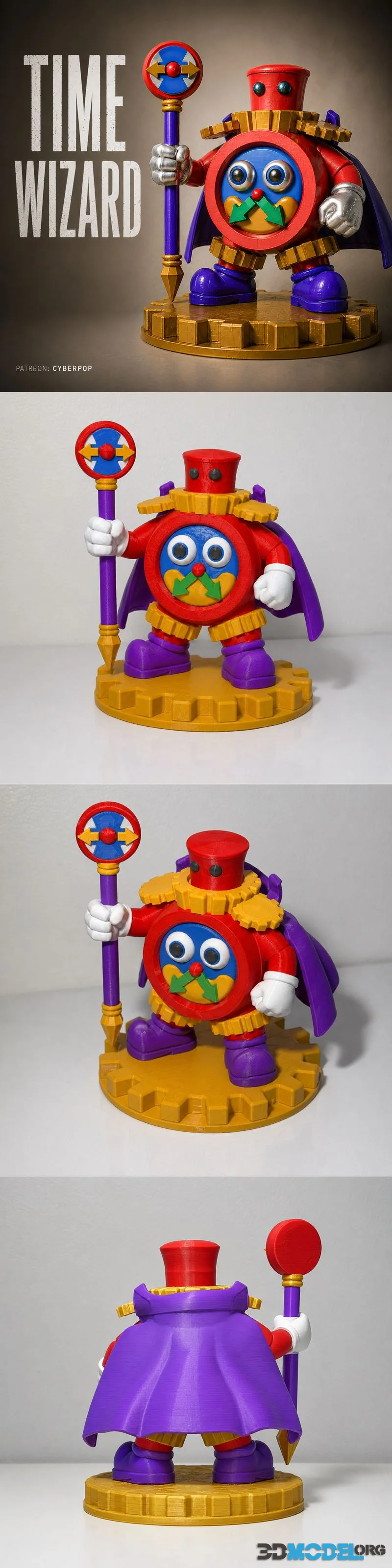 CyberPOP - Time Wizard – Printable