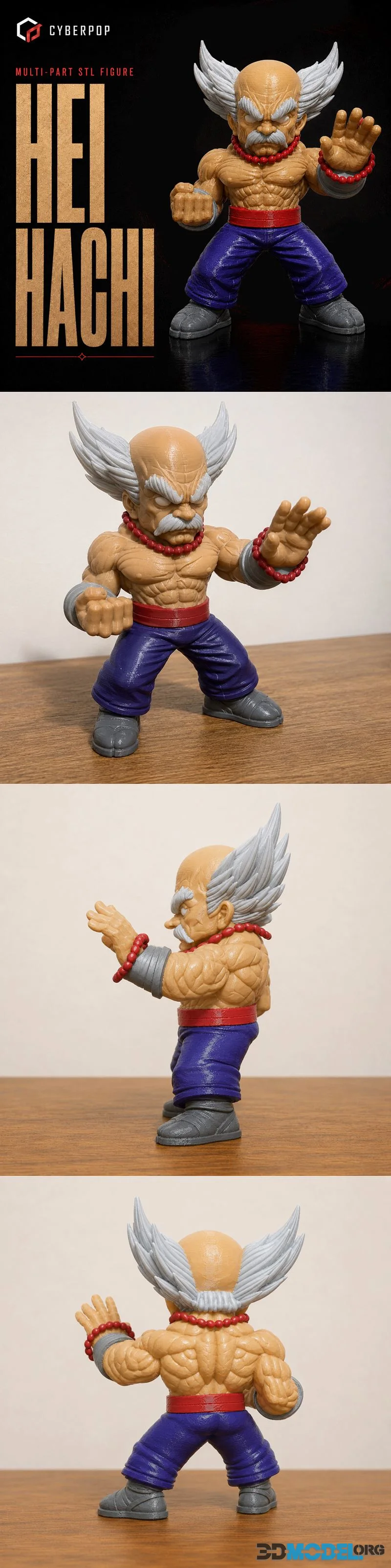CyberPOP - Heihachi Mishima – Printable