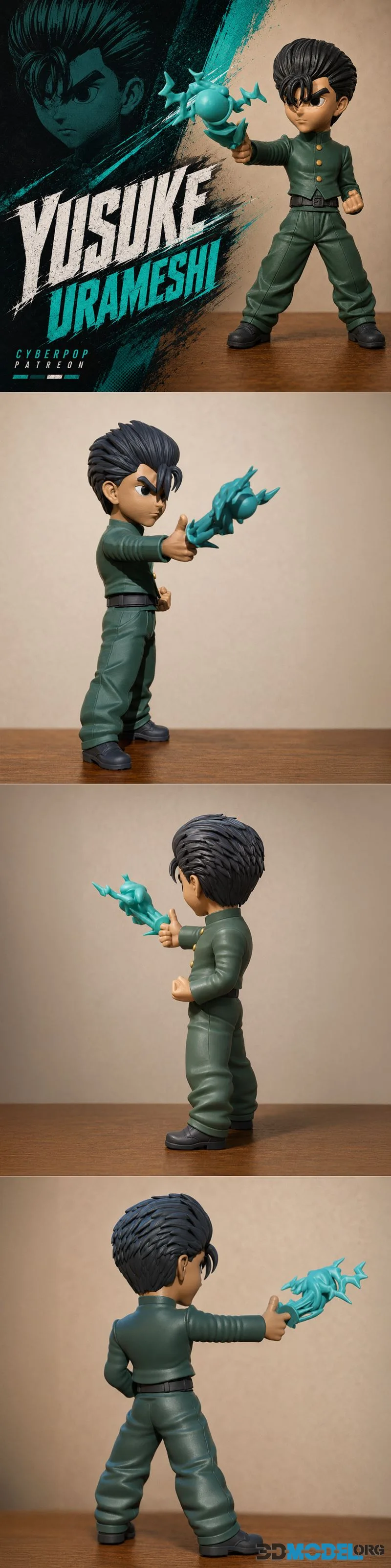 CyberPOP - Yu Yu Hakusho - Yusuke Urameshi – Printable