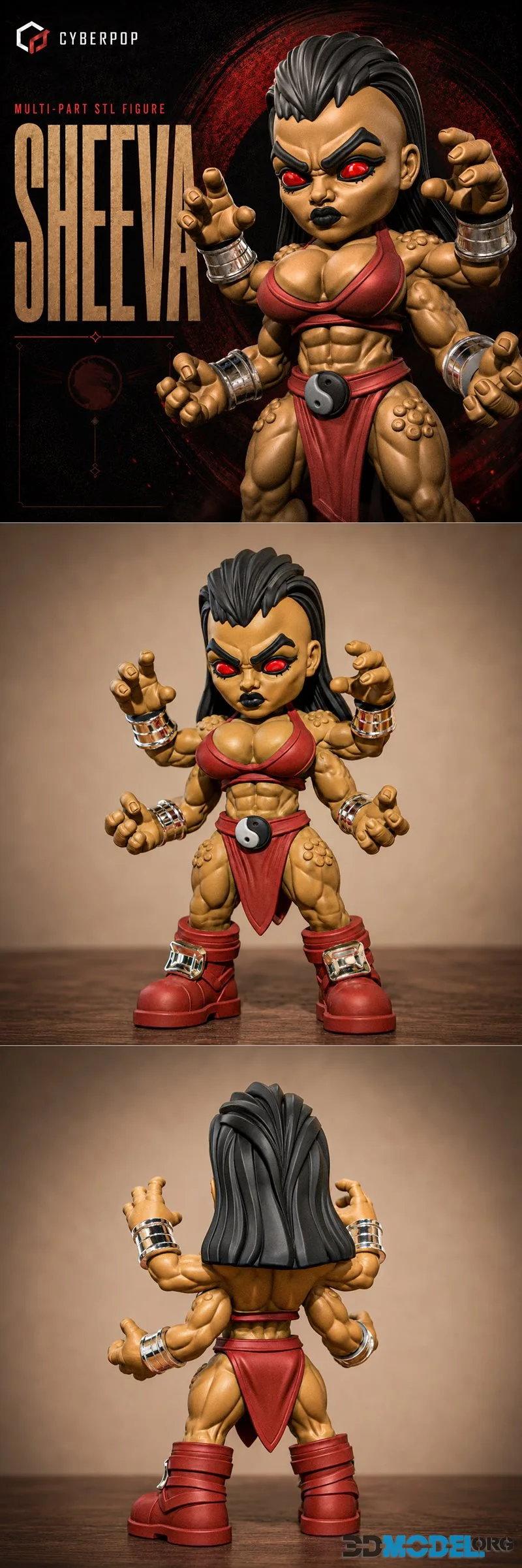 CyberPOP - Sheeva Mortal Kombat – Printable