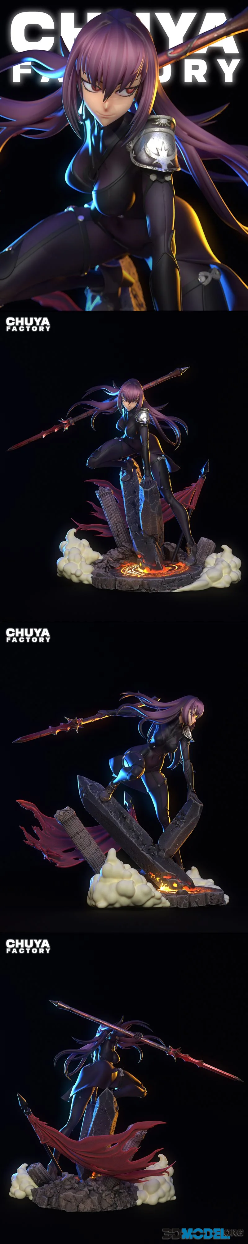 Chuya Factory - Scathach – Printable