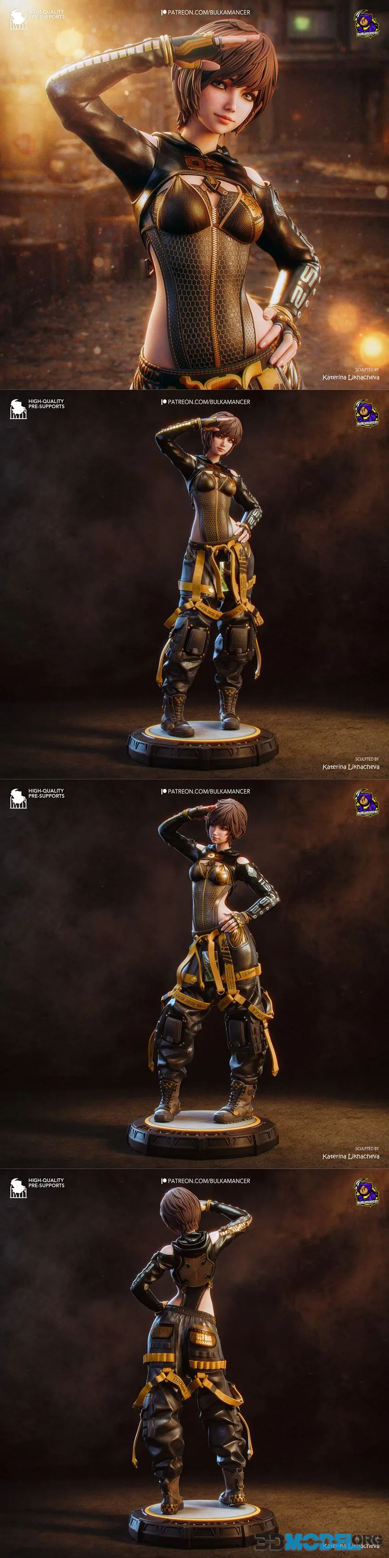 Bulkamancer Sculpts - Lily Artemis II - Stellar Blade – Printable