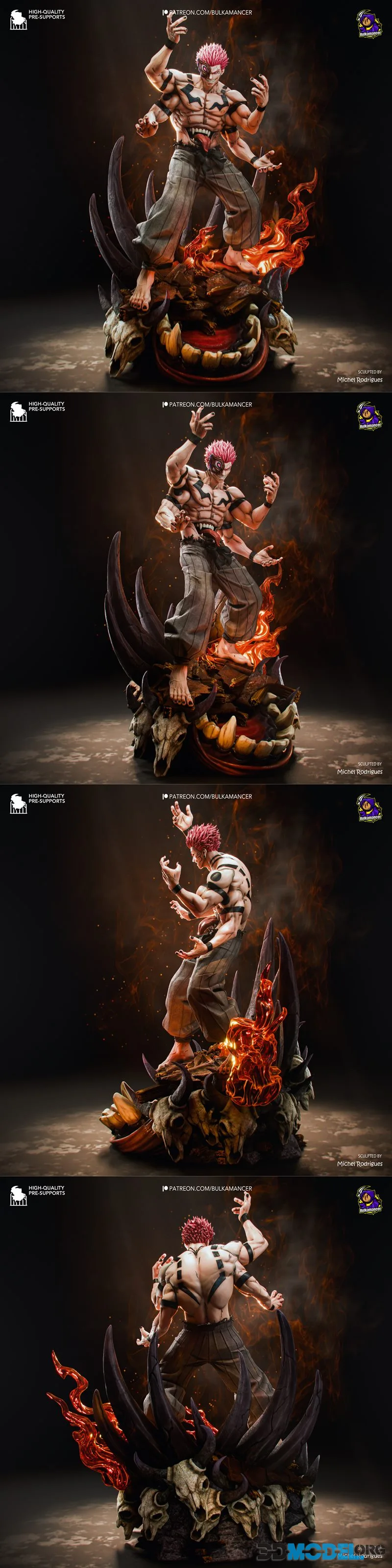 Bulkamancer Sculpts - Ryomen Sukuna – Printable