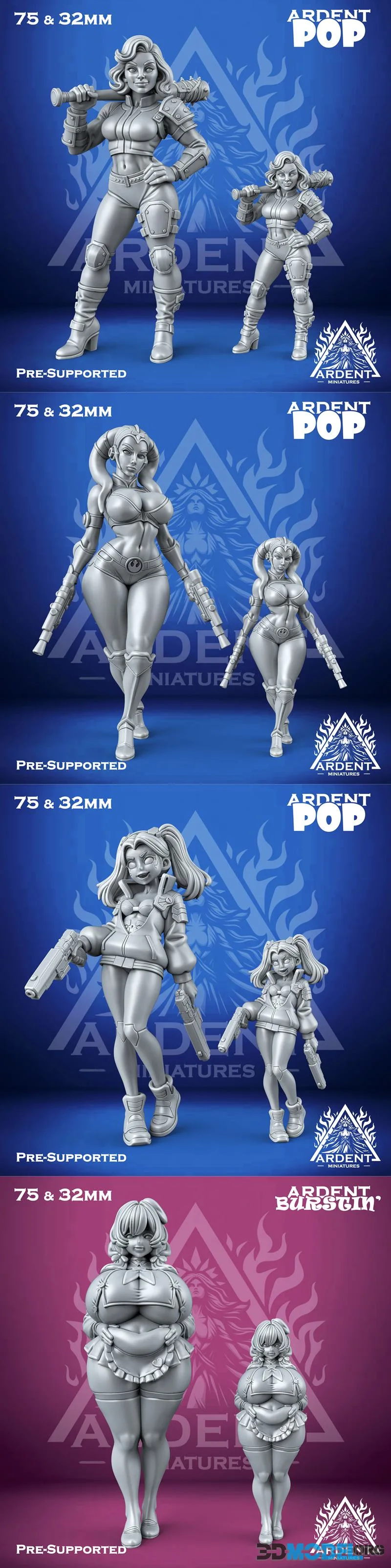 Ardent Miniatures January 2026 – Printable