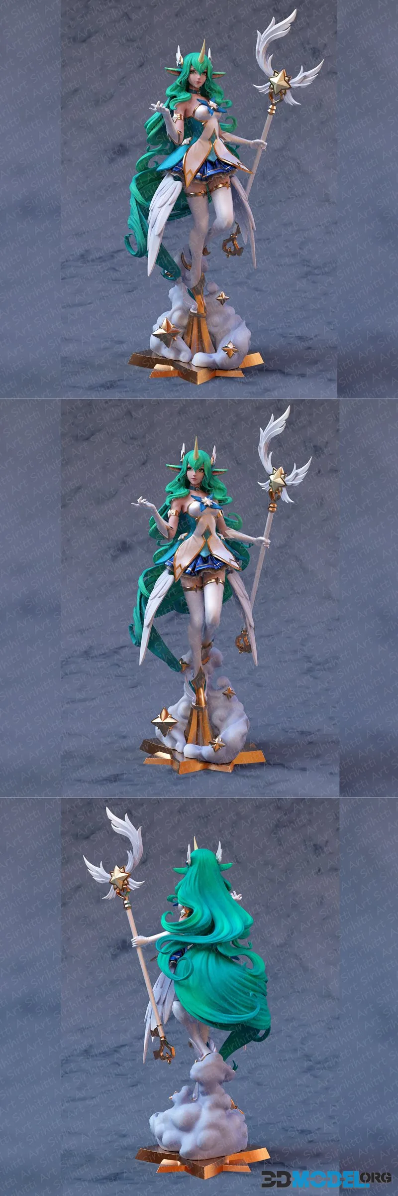 Soraka Star Guardian – Printable