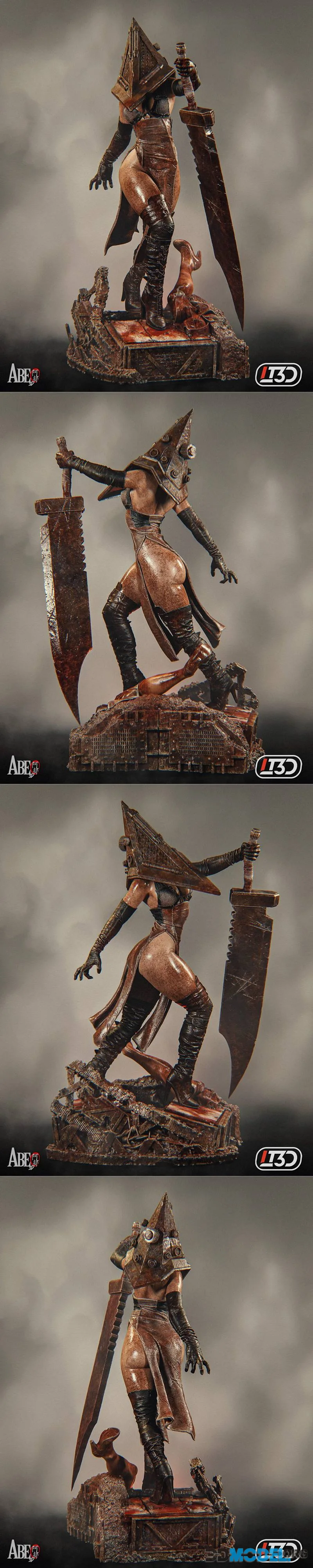 Abe3D - Pyramid Head – Printable