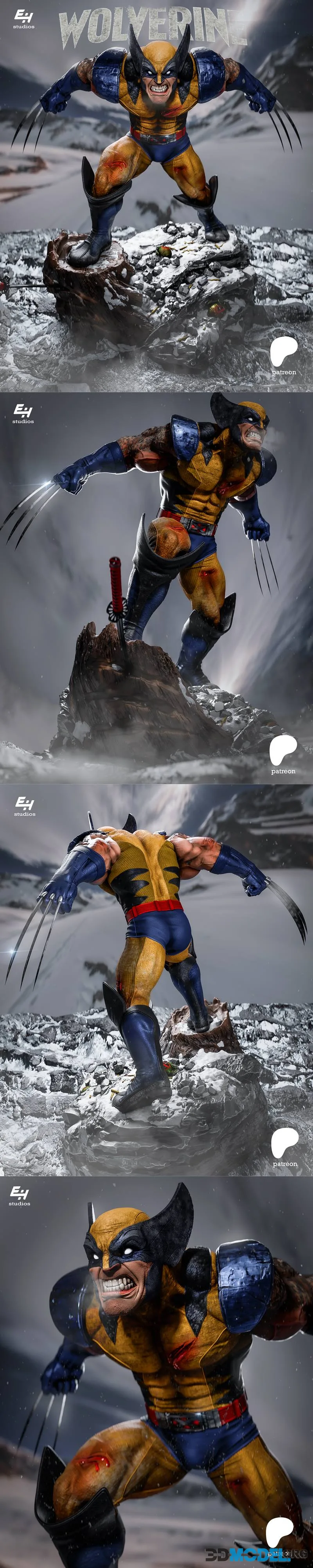 EH Studios - Wolverine – Printable