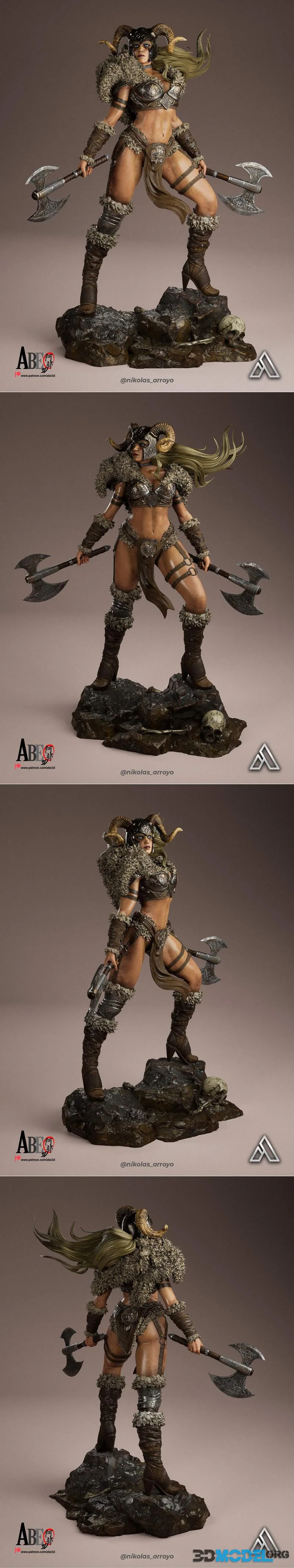 Abe3D - Ragna Stormborn – Printable